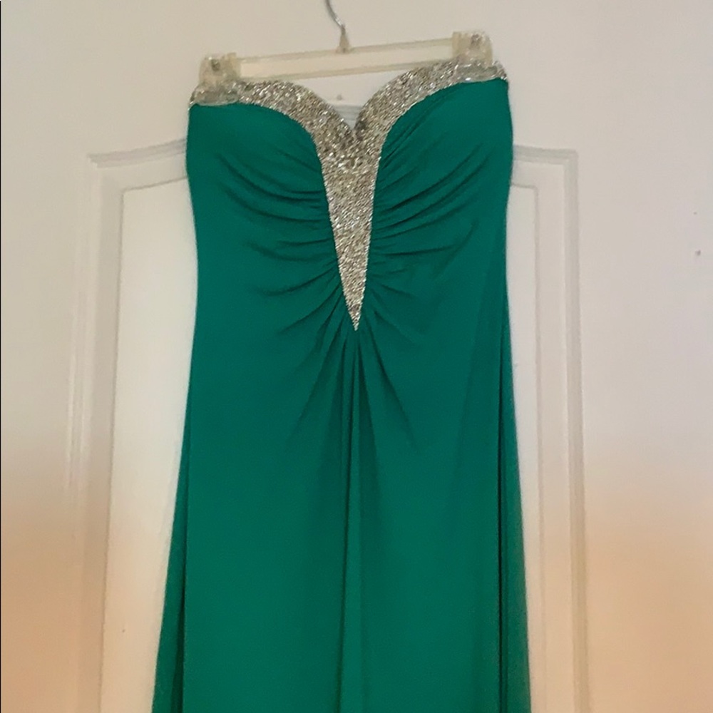 Strapless Prom Dress
